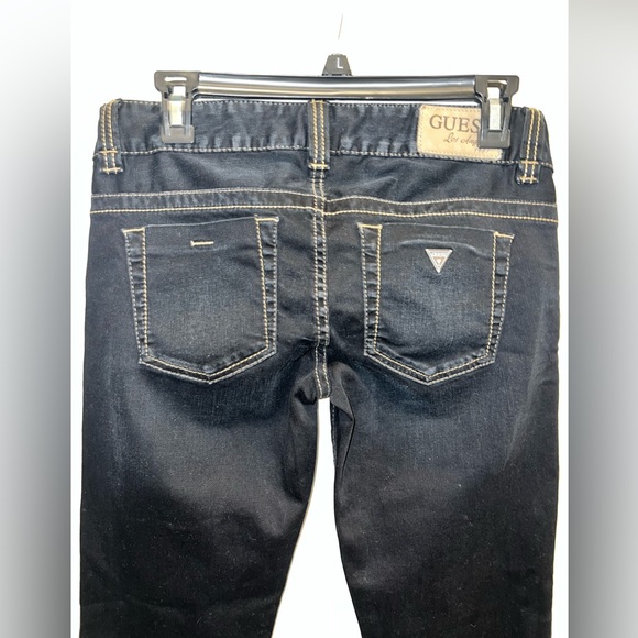 Beautiful dark blue low rise guess jeans size 27 - Picture 4 of 7